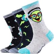 Sportsokken Skechers 3PPK Boys Casual Space and Smileys Socks