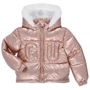 Donsjas Guess HOODED PADDED LS PUFFER W/ZIP