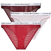 Slips Tommy Hilfiger 3 PACK MESH BIKINI X3