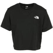 T-shirt Korte Mouw The North Face W Cropp Simple Dome Tee