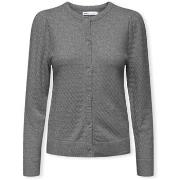 Trui Only Katia Life Knit - Medium Grey Melange