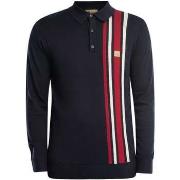 Polo Shirt Lange Mouw Gabicci Soda poloshirt met lange mouwen