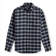 Overhemd Lange Mouw Portuguese Flannel Lamo Shirt - Blue