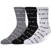 Sokken Huf Socks fuck it 3 pack