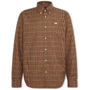 Overhemd Lange Mouw Barbour Henderson Regular Shirt - Stone