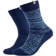 Sportsokken Skechers 2PPK Men Casual Fashion Jacquard Socks