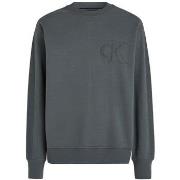 Fleece Jack Ck Jeans Ck Applique Crew Nec