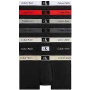 Boxers Calvin Klein Jeans Cotton Stretch 7 Pack Trunks Black