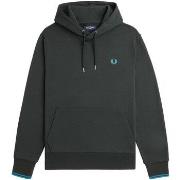 Fleece Jack Fred Perry Fp Tipped Hooded Sweatshirt