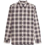 Overhemd Lange Mouw Fred Perry Fp Tartan Twill Shirt