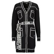 Vest Karl Lagerfeld BRANDED BELTED CARDIGAN