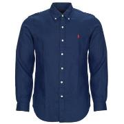 Overhemd Lange Mouw Polo Ralph Lauren CHEMISE COUPE DROITE EN LIN