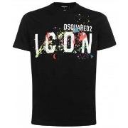 Sweater Dsquared T-Shirt Icon Homme noir