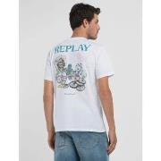 T-shirt Korte Mouw Replay -