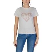 T-shirt Korte Mouw Guess JULIA RHINESTONE SS V5RI08 J1314