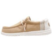 Nette Schoenen HEYDUDE WALLY LINEN NATURAL