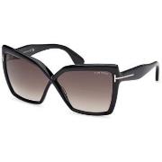 Zonnebril Tom Ford Occhiali da Sole Fiore FT1195/S 01B