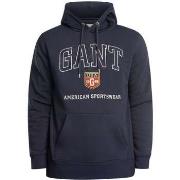 Sweater Gant Grafische trui met capuchon