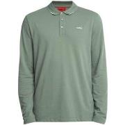 Polo Shirt Lange Mouw BOSS Derrikos Logo Poloshirt met lange mouwen