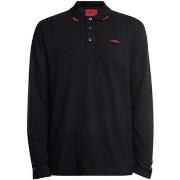 Polo Shirt Lange Mouw BOSS Derrikos Logo Poloshirt met lange mouwen