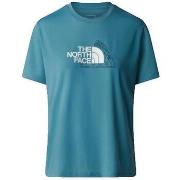 T-shirt Korte Mouw The North Face Mountain Foundation Ss