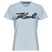 T-shirt Korte Mouw Karl Lagerfeld BOUCLE KARL SIGNATURE T-SHIRT