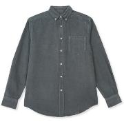 Overhemd Lange Mouw Portuguese Flannel Lobo Shirt - Antracite