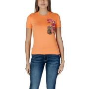 T-shirt Korte Mouw Desigual TS_BOTANICAL_LACROIX 25SWTK48