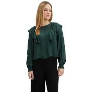 Blouse Vila Payton Top - Darkest Spruce