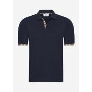 T-shirt Aquascutum Active supima club check sleeves polo