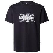 T-shirt Korte Mouw Pepe jeans PM509720 FLAG BW