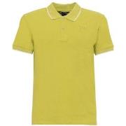 Polo Shirt Korte Mouw Husky hs23beupc34co185-arthur-c344-f46 green