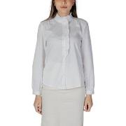 Overhemd Jacqueline De Yong JDYMIO L/S FRILL SHIRT WVN 15339240