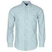 Overhemd Lange Mouw Polo Ralph Lauren CHEMISE AJUSTEE EN CHAMBRAY DENI...