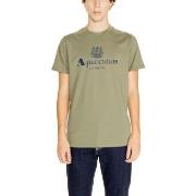 Polo Shirt Lange Mouw Aquascutum ACTIVE COTTON LOGO T-SHIRT AA_SS23_TS...