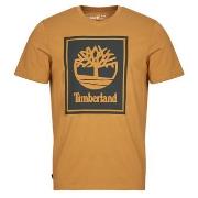 T-shirt Korte Mouw Timberland STACK LOGO SHORT SLEEVE TEE