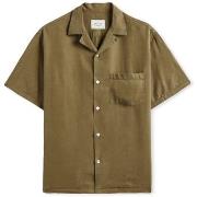 Overhemd Lange Mouw Portuguese Flannel Dogtown Shirt - Olive