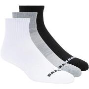 Sportsokken Skechers 3PPK Qtr Crew Socks