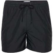 Zwembroek Calvin Klein Jeans Tape Logo Swim Shorts Black