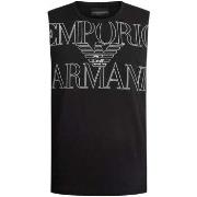 Pyjama's / nachthemden Emporio Armani Lounge Big Logo Grafisch Vest