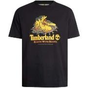 T-shirt Korte Mouw Timberland T-shirt met grafische voorkant