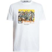 T-shirt Korte Mouw Weekend Offender Selhurst Grafisch T-shirt