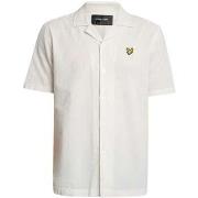 Overhemd Korte Mouw Lyle &amp; Scott Linnenmix Oxford Revere-overhemd ...