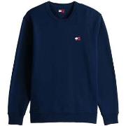 Sweater Tommy Jeans Reg Logo Badge Sweatshirt Dark Night Navy