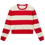 Trui Compania Fantastica COMPAÑIA FANTÁSTICA Knit 10203 - White/Red