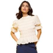 Blouse Minueto Top Lily White - White