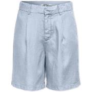 Korte Broek Only Charis Life Shorts - Light Blue Denim