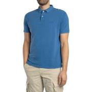 Polo Shirt Korte Mouw Superdry Vint Destroy-poloshirt