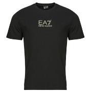 T-shirt Korte Mouw Emporio Armani EA7 TRAIN GOLD LABEL TEE PUNTO ROMA ...