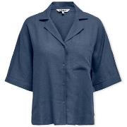 Blouse Only Noos Tokyo Life Shirt - Vintage Indigo